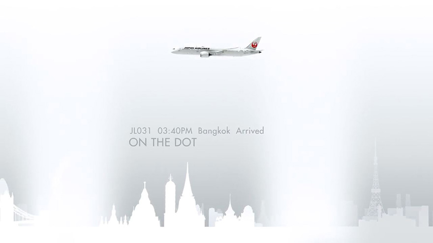 JAL On The Dot