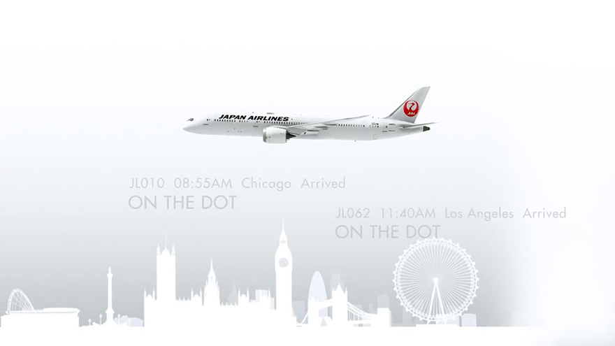 JAL On The Dot